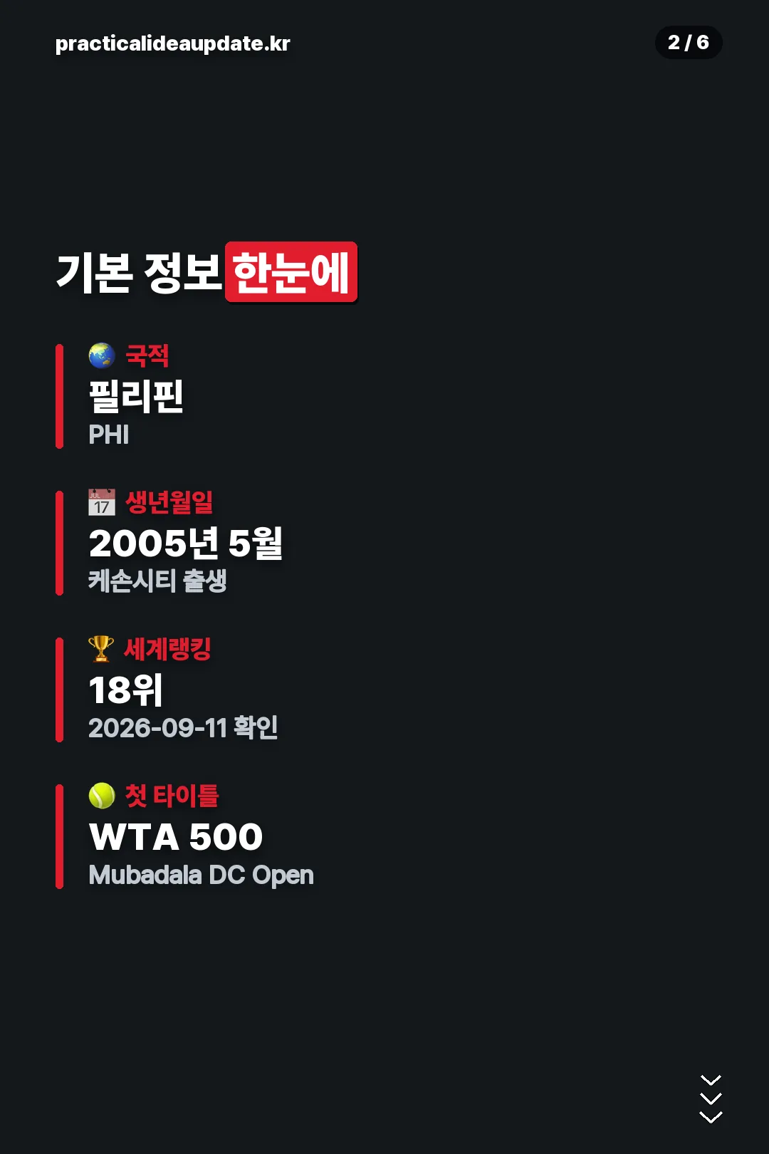 기본 프로필 정리