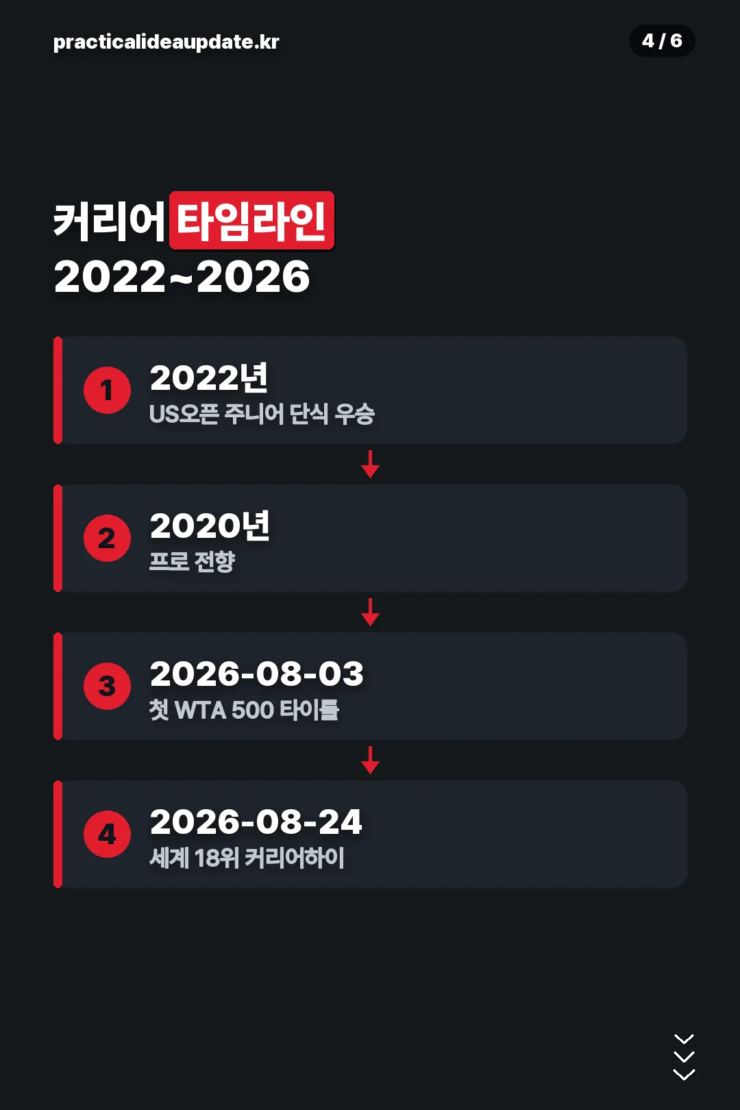 커리어 타임라인